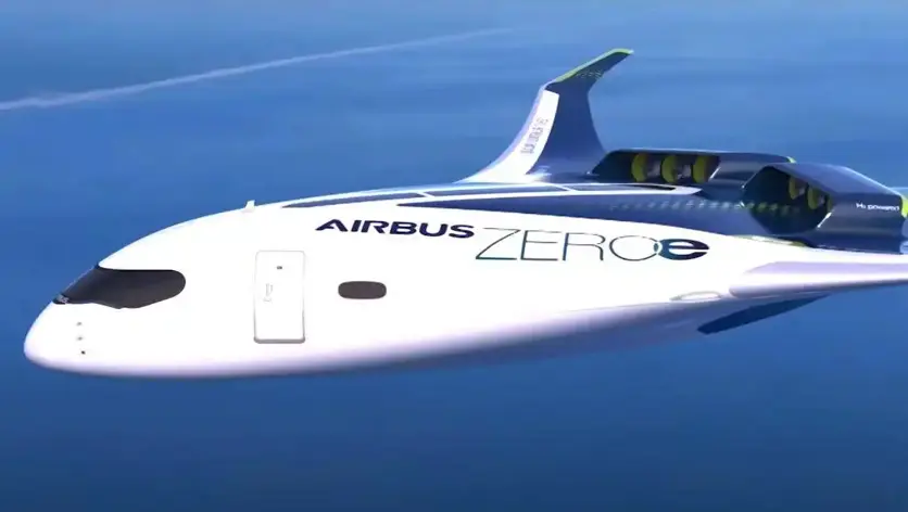 Airbus, hidrojenle çalışan uçak prototipini test etti
