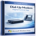 Dial-Up Modem Dijital Santral Dial-Up Modem Dijital Santral, analog telefon komutları ve seri haberleşme temelli eski nesil iletişim sistemleri için geliştirilen çözümdür.